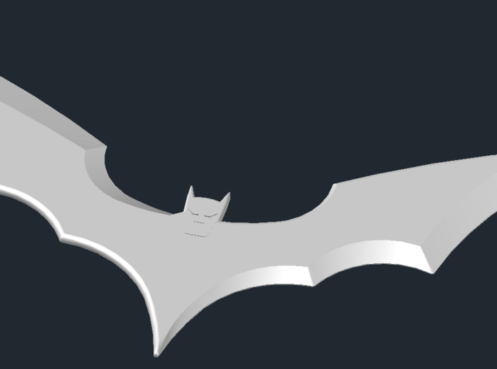 batarang boomerang 3d printed