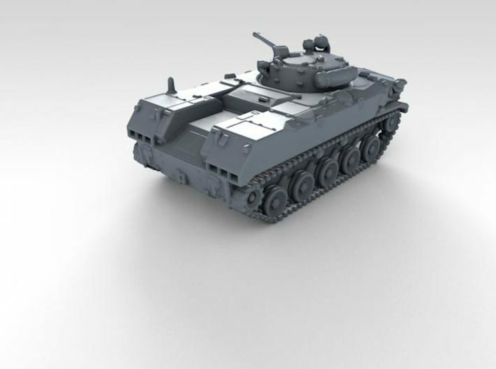 1/160 (N) Russian BMD-2 Armoured Fighting Vehicle 3d printed 3d render showing product detail