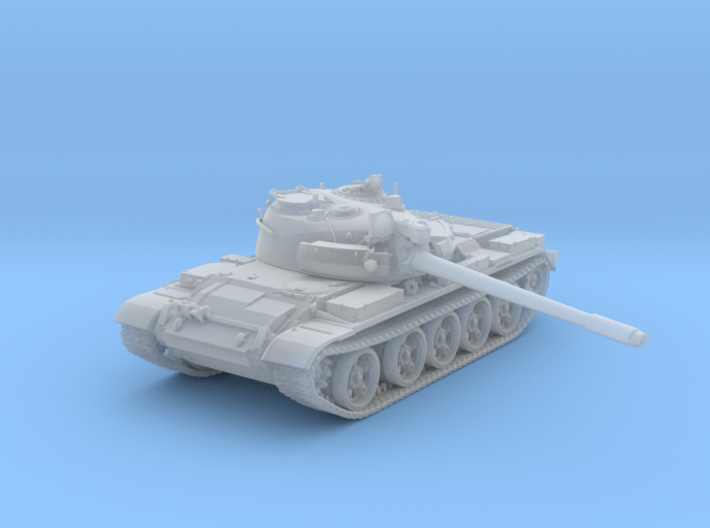 1/120 (TT) Russian T-55M1 Main Battle Tank 3d printed 1/120 (TT) Russian T-55M1 Main Battle Tank