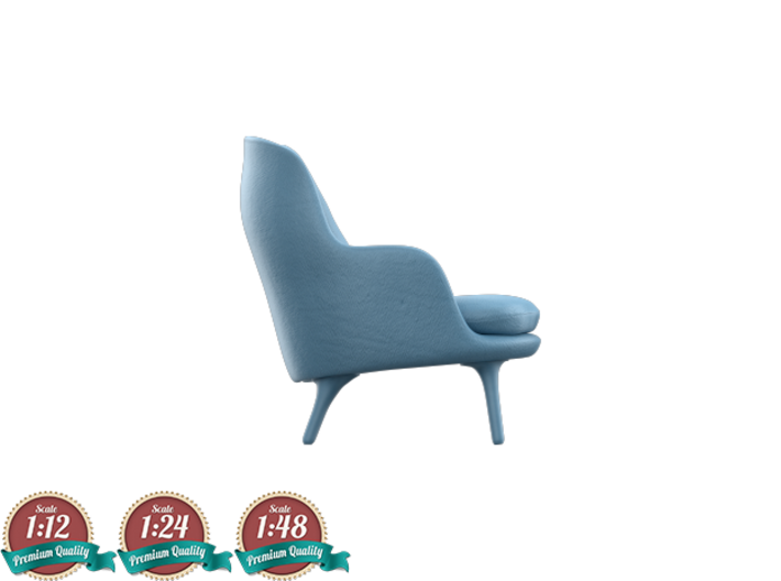 Miniature Fri Lounge Chair - Jaime Hayon 3d printed Miniature Fri Lounge Chair - Jaime Hayon