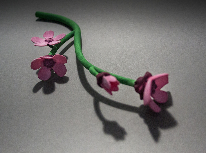 Cherry Blossom Wand 3d printed