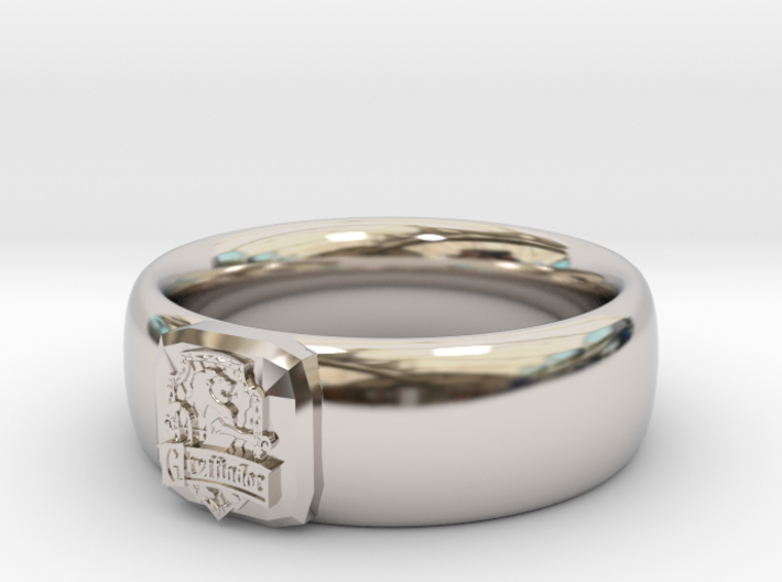 Gryffindor Pride Ring 3d printed