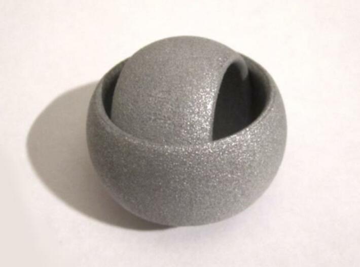 Ring'n'Roll 3d printed Alumide (turned)