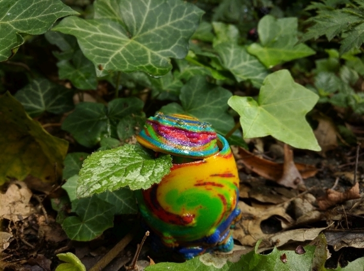 Colorful Jewelry Box 3d printed Egg in Natural position