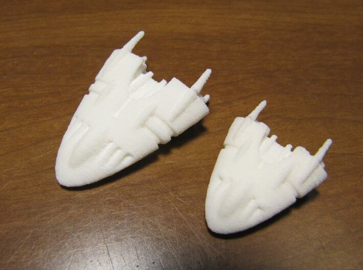 Slipstream II-A 3d printed 1-A and 2-A for comparison shown in WSF, but optimized for WSFP.