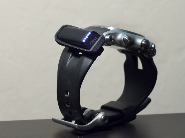 Watchband Holder for Fitbit Flex - Oakley Holeshot 3d printed