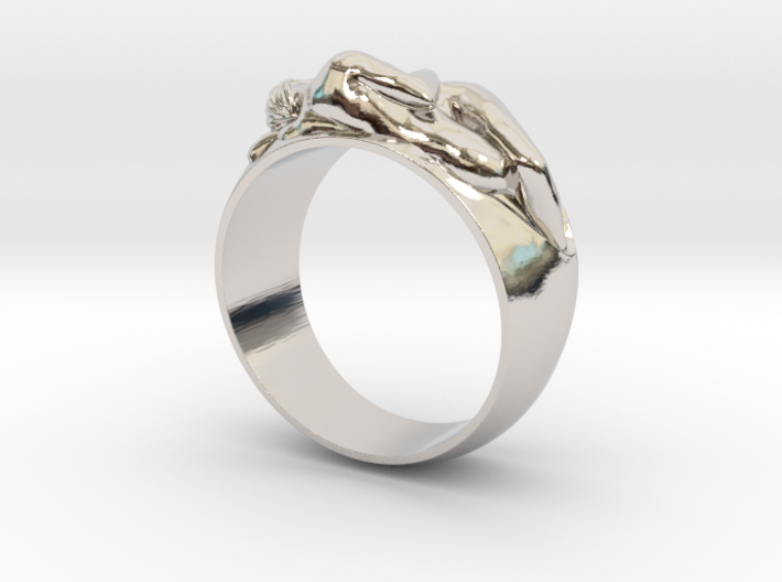 Ring EDEN Hot Ring 3d printed