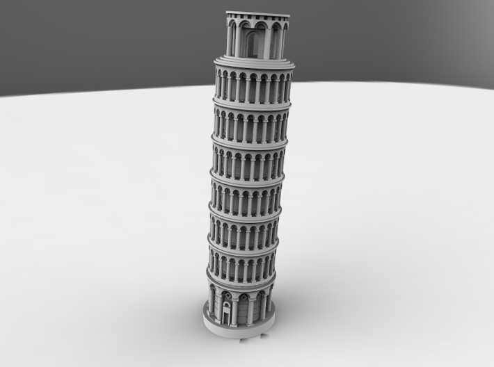Leaning Tower Of Pisa 3d printed