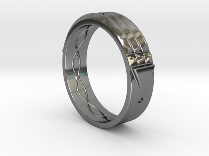 Atlantis Ring 3d printed