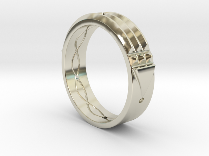 Atlantis Ring 3d printed
