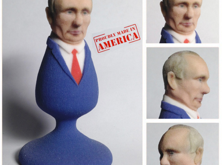 Mr. Putin Plug 3d printed 