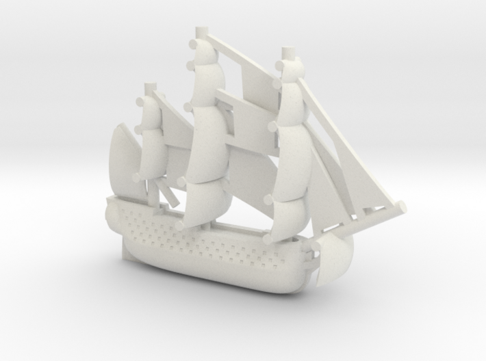 Ocean class Ship of the Line 3d printed 