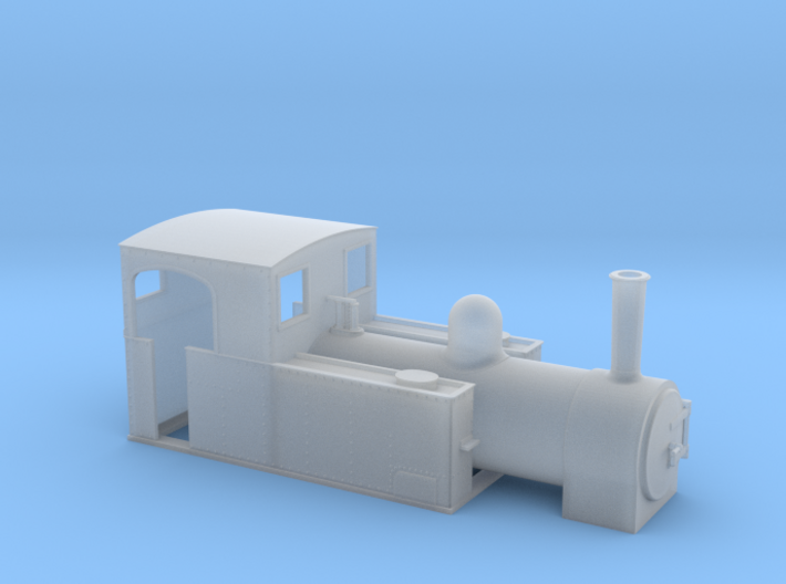 009 W&amp;L Bayer Peacock 0-6-0T Loco (reduced scale) 3d printed