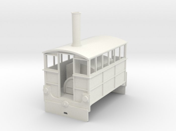 Hughes Tram Engine 7mm scale Wantage Tramway 3d printed