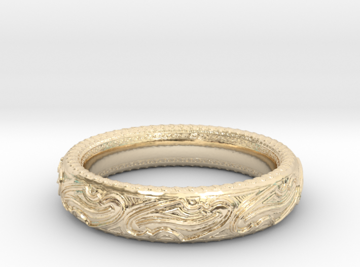 Busy Ring (various sizes) 3d printed