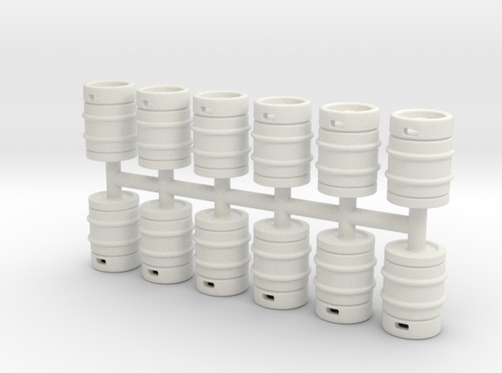 Beer Barrel. 1:64 Scale 3d printed