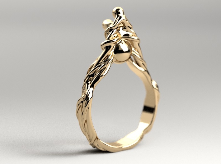 Ring of Root 3d printed 