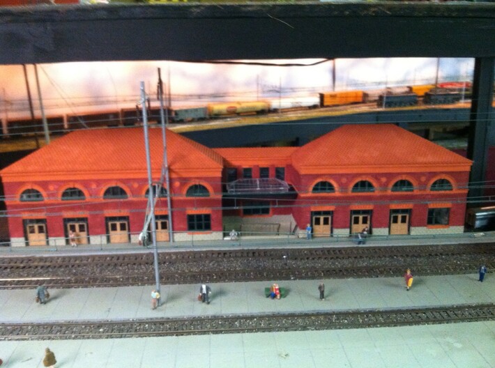 WILMINGTON STATION SOUTH B ROOF 3d printed