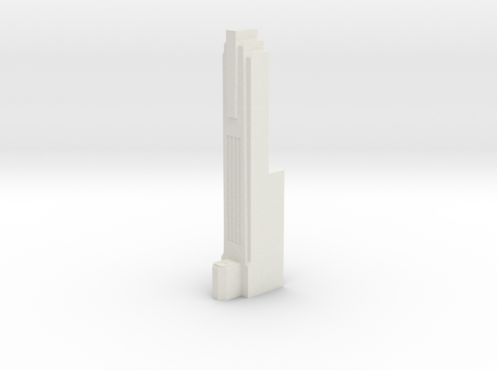 Triple Underpass West Roadway Pillar 3d printed