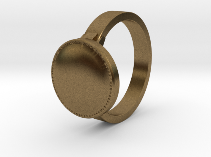 DS inspired ring Size 11 3d printed
