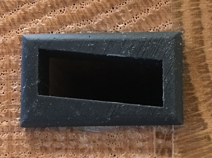 Cutco Woodblock Scissors Insert 3d printed In wood block (Black Strong & Flexible)