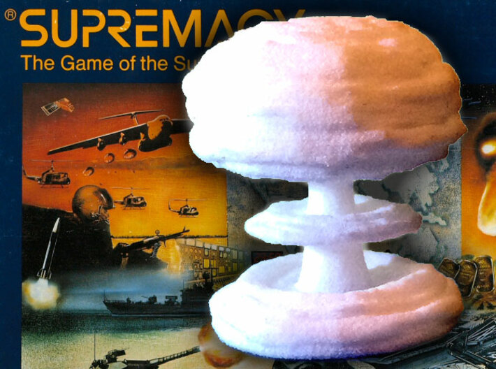Mushroom Cloud 3d printed Custom Nuke!
