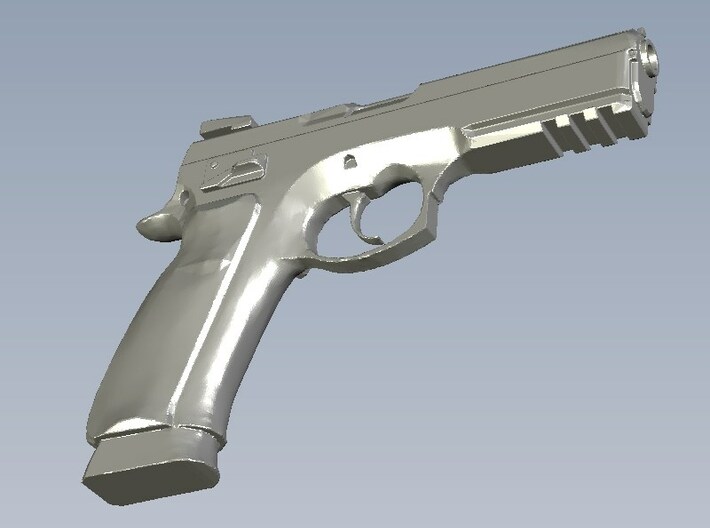 1/15 scale Ceska Zbrojovka CZ-75 pistols x 10 3d printed 