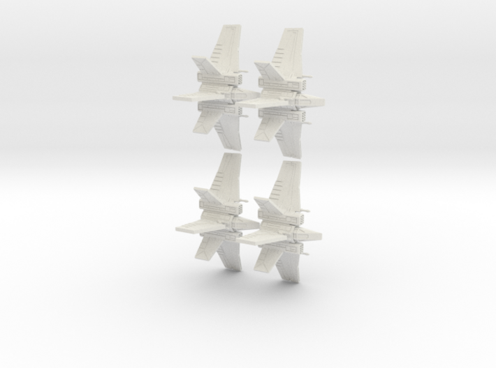 XG-1 Starwing Squadron: 1/270 scale 3d printed