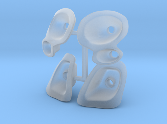 M-Chassis Fiat500 light bulb 3d printed