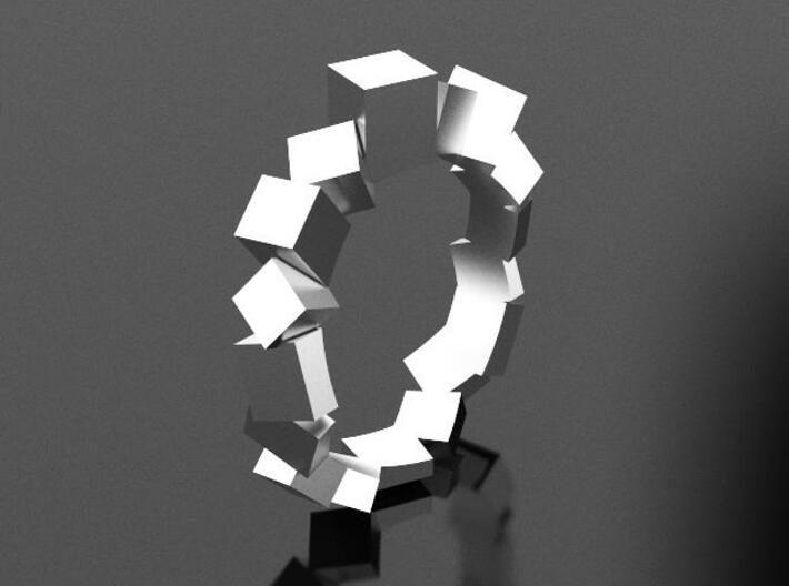 María Geometric Ring 3d printed Beutifull Ring