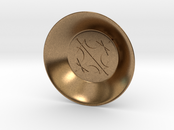 Seal of the Sun Charging Bowl (small) 3d printed