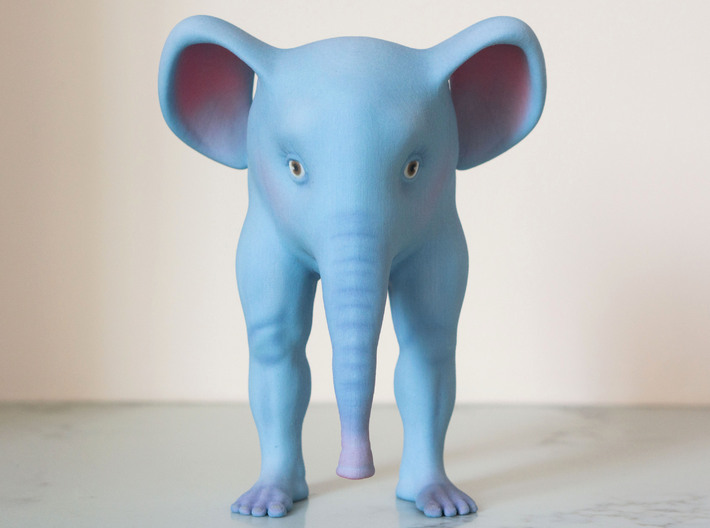 The Bipedal Elephant 3d printed So cute from the front!