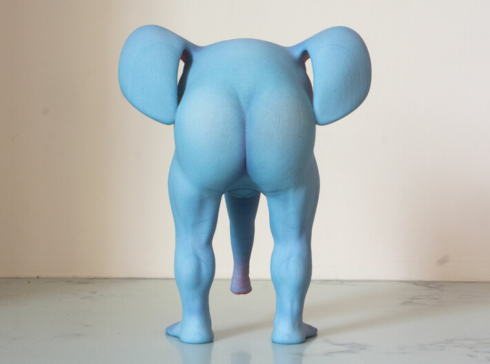 The Bipedal Elephant 3d printed Oh. Well, that's an interesting angle.