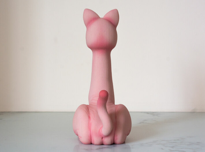 The Long-Nekid Sphinx 3d printed Cat butt!