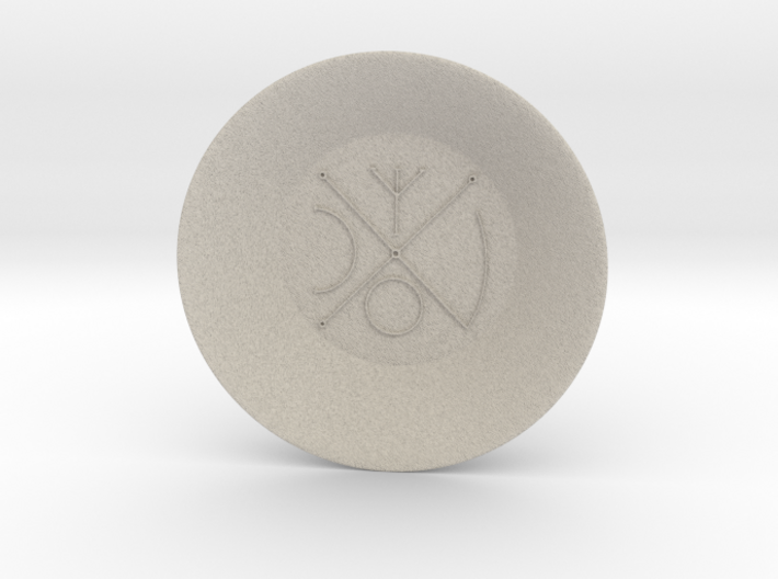 Seal of Venus Charging Bowl (large) 3d printed