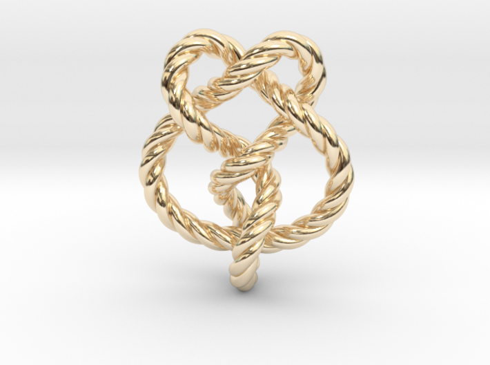Miller institute knot (Rope) 3d printed