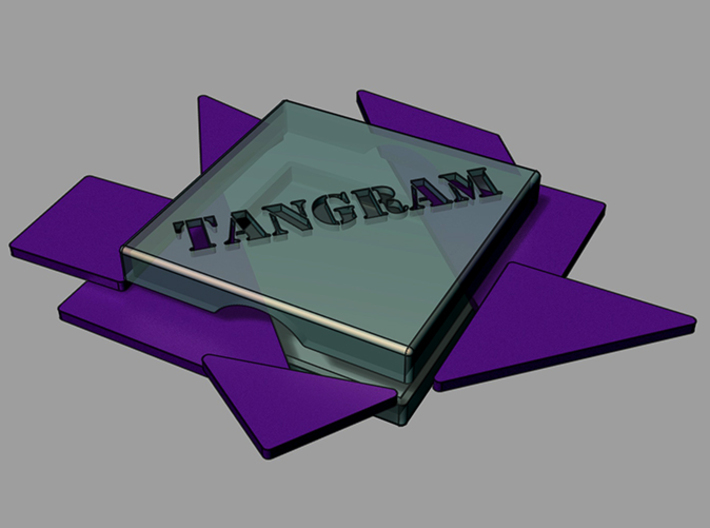 tangram (zur reise) 3d printed