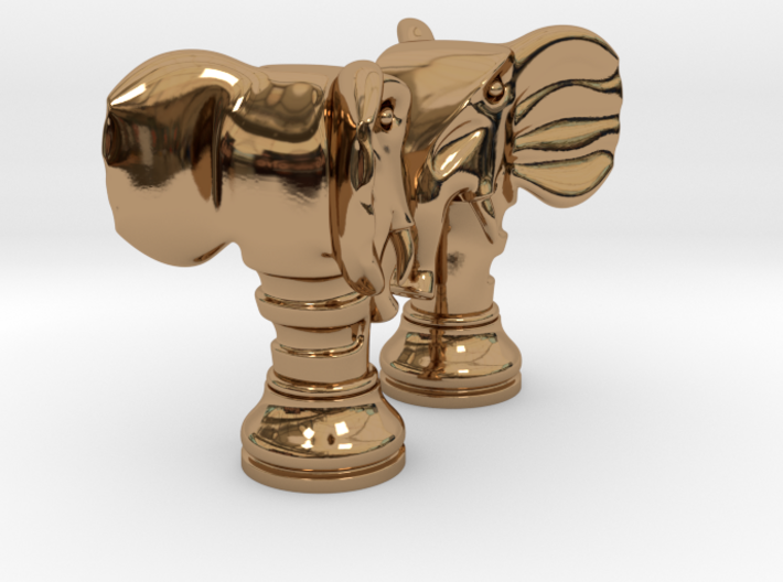 Pair Chess Elephant Big / Timur Pil Phil 3d printed
