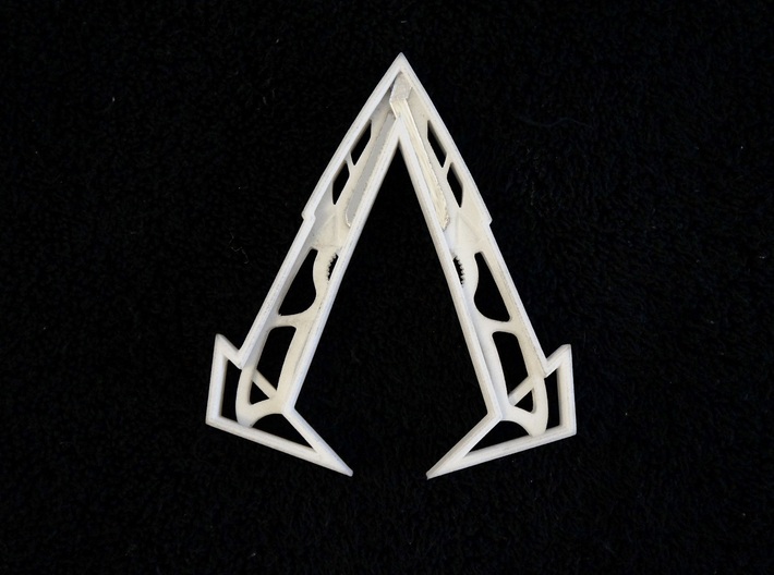 Ammnra "A" Hidden Symbol/Belt Buckle 3d printed See Video