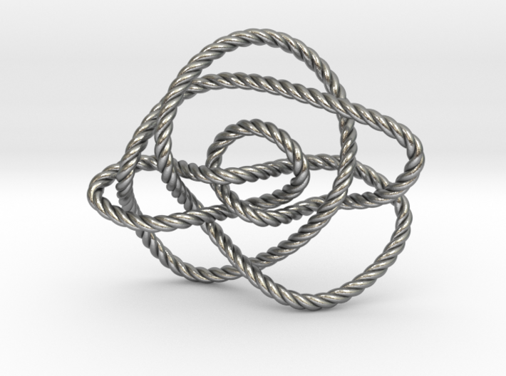 Ochiai unknot (Rope) 3d printed