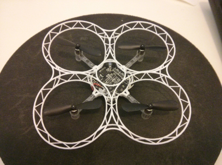 Crazyflie quadcopter frame 3d printed