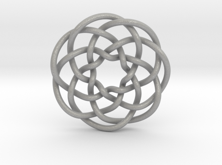 Rose knot 7/5 (Circle) 3d printed