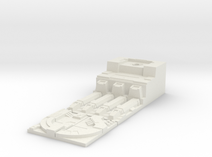 Deathstar Trench Port - Scenerio Objective 3d printed