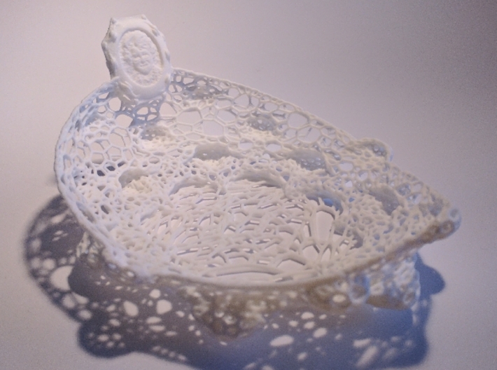 Marriage, BirthDay, Special Occasion: Serveware 3d printed White on White