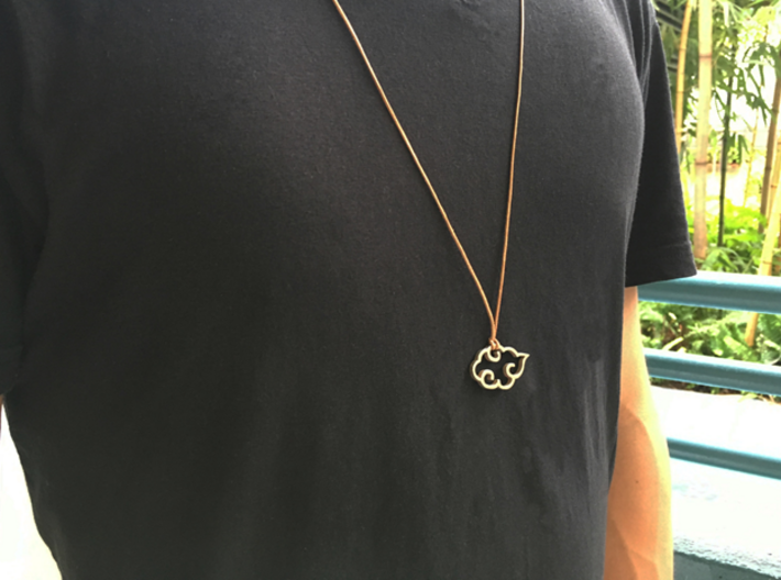Naruto Akatsuki Sign - Pendant & Necklace 3d printed 