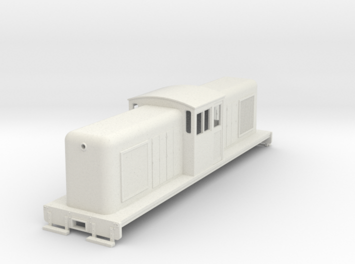 On30 large center cab body for SD7/9 chassis v2 3d printed