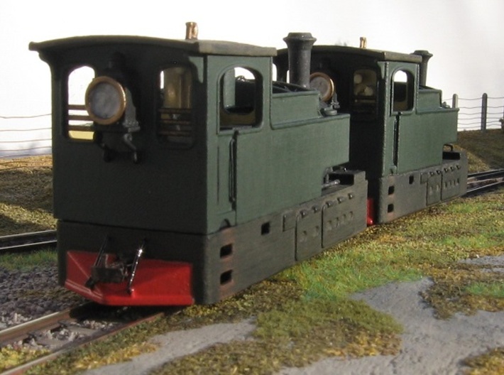00n3 Clogher Valley Tram Engine 3d printed 