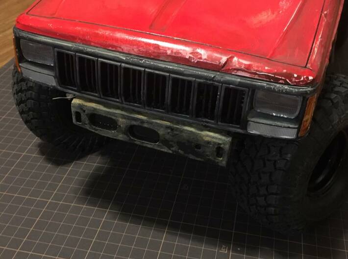 scx10ii  without the bumper looks 3d printed 