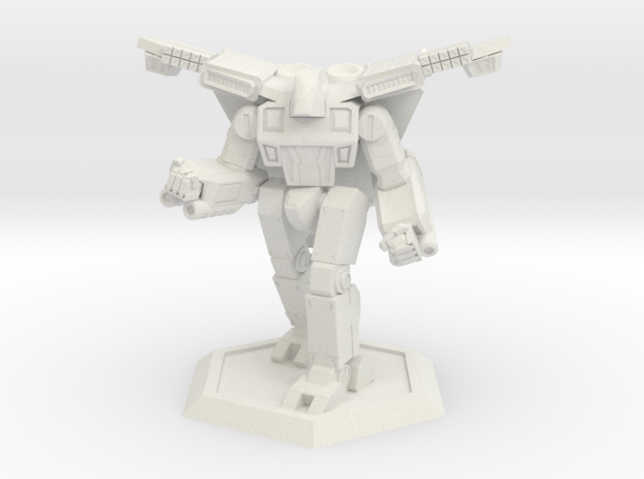 Mecha- Crusher LAM BattleMech (1/285th) 3d printed 