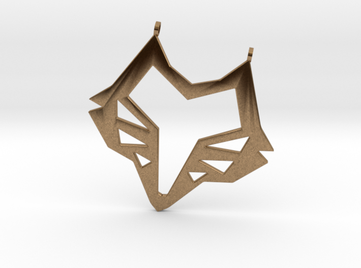 Fox/Wolf Pendant! 3d printed